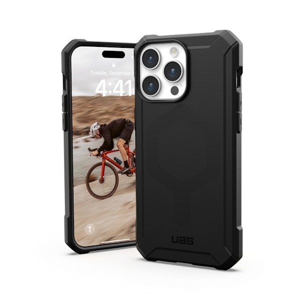 UAG iPhone 15 Pro Max Mobilskal Magsafe Essential Armor - Svart