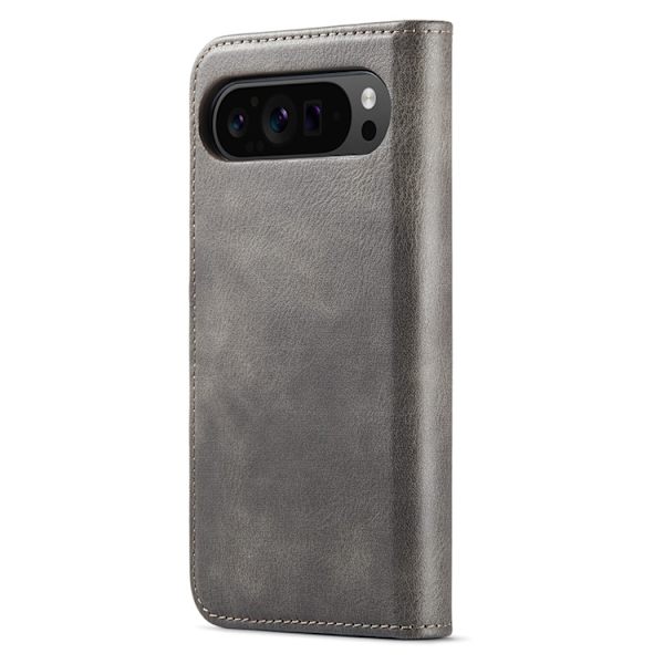 DG.MING Google Pixel 10 Pro XL Plånboksfodral Split Läder - Grå Grå