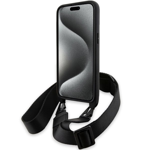 BMW iPhone 15 Pro Halsbandsskal M Edition Carbon Stripe