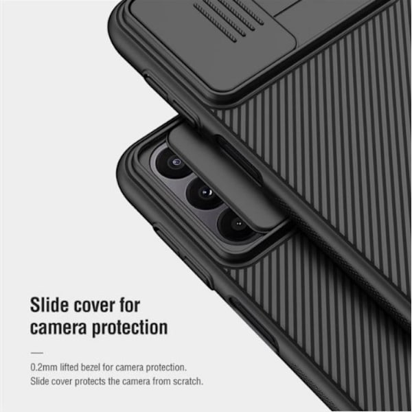Nillkin Galaxy A23 5G/4G Mobilskal Camshield - Svart Svart