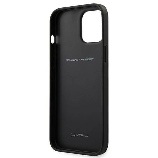 Ferrari Case iPhone 12 Pro Max Skal Off Track Perforated Röd Röd