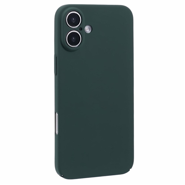 Mobilskal till iPhone 16 Plus Skin-Touch Rubberized PC - Grön Grön
