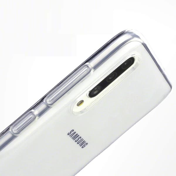 Qubits Mobilskal til Samsung Galaxy A70 - Transparent Transparent