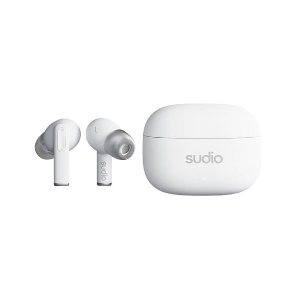 Sudio trådløse hovedtelefoner In-Ear A1 Pro ANC - Hvid