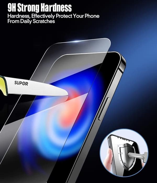 [2-PACK] Xiaomi Redmi Note 11/11S Härdat Glas Skärmskydd - Clear Transparent