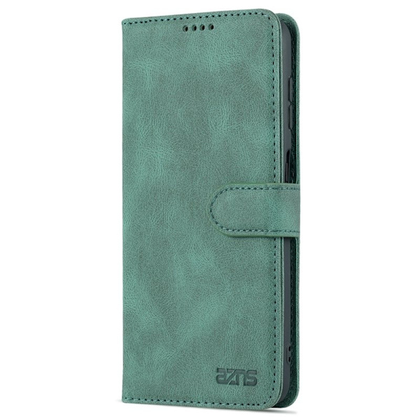AZNS Samsung Galaxy A13 5G Plånboksfodral Konstläder - Grön