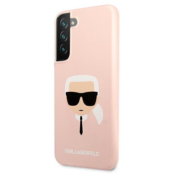 Karl Lagerfeld Silicone Karl`s Head Skal Galaxy S22 Plus - Rosa Rosa