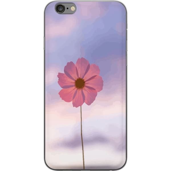 Mobilcover til Apple iPhone 6 Plus med Rosa blomst