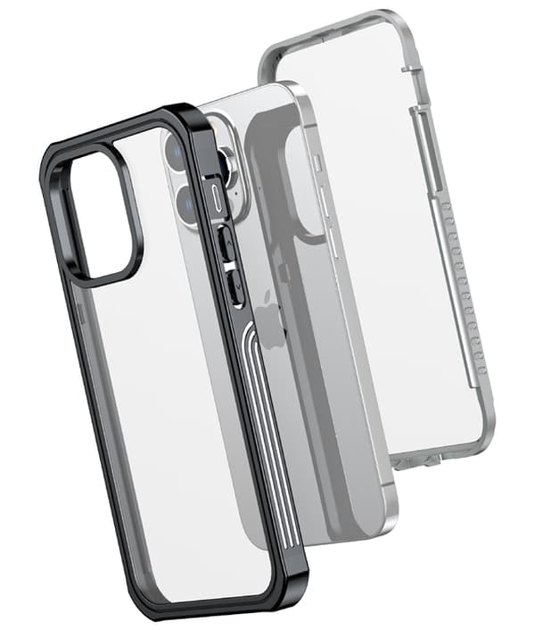 Mobilskal till iPhone 14 Pro 360 Premium Full - Svart Svart