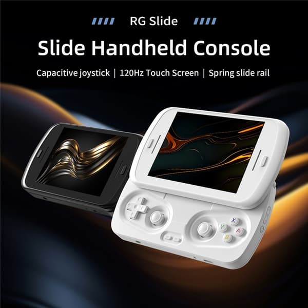 ANBERNIC RG Slide Spelkonsol Retro Gamepad Android 13 AI - Vit