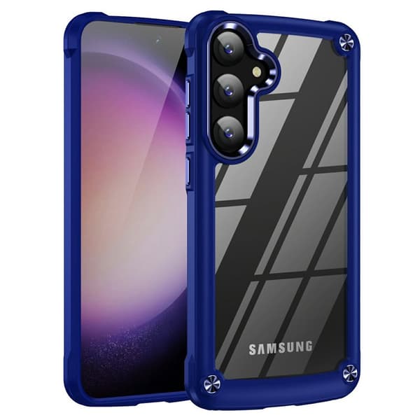 Mobilskal för Samsung Galaxy S26 Plus Stötbeständig PC + TPU - Blå