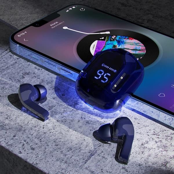 Acefast In-ear Trådlösa Hörlurar TWS Bluetooth - Blå