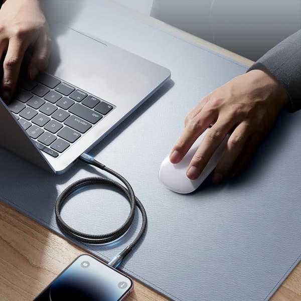 Joyroom Starry USB-A till Lightning-kabel 1m - Svart Black
