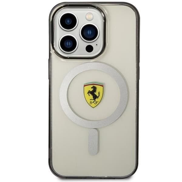 Ferrari Mobilskal till iPhone 14 Pro Magsafe Outline - Transparent Transparent