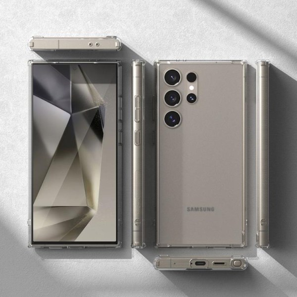 Ringke Galaxy S24 Ultra Mobile Cover Fusion - matta kirkas