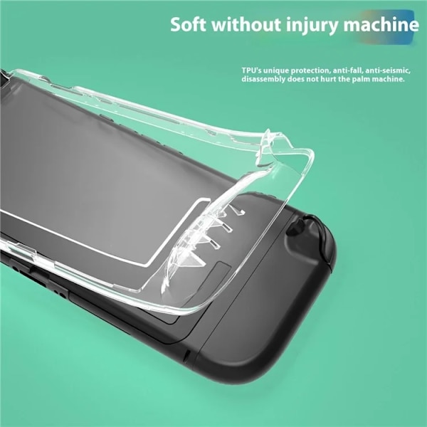 Nintendo Switch 2 Spelkonsol Mobilskal TPU - Clear