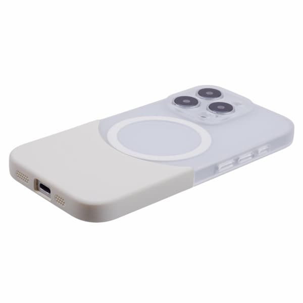 X-LEVEL Mobilskal till iPhone 16 Pro MagSafe Matt Anti-Drop Vit
