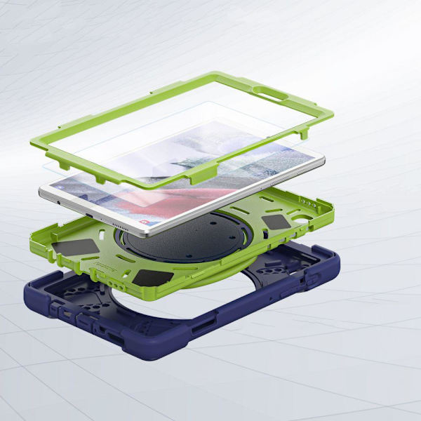 X Armor Cover Galaxy Tab A7 Lite 8.7 - Navy Lime