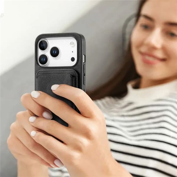 Mobilskal till iPhone 17 Pro Max Retro Detachable - Svart Svart