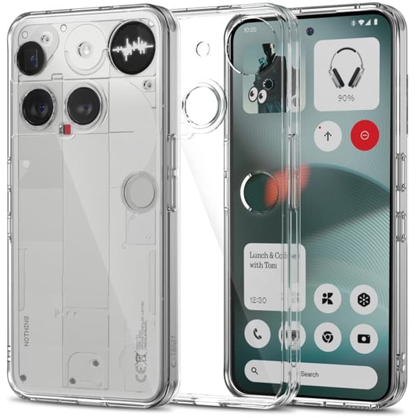 Tech-Protect Mobilskal till Nothing Phone 3 Flexair Hybrid - Clear Transparent