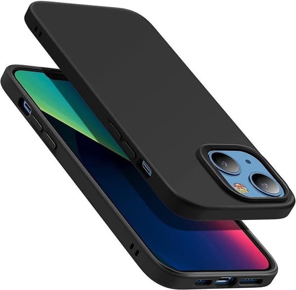 BOOM - iPhone 13 Pro Max Cover Blød TPU - Sort Black