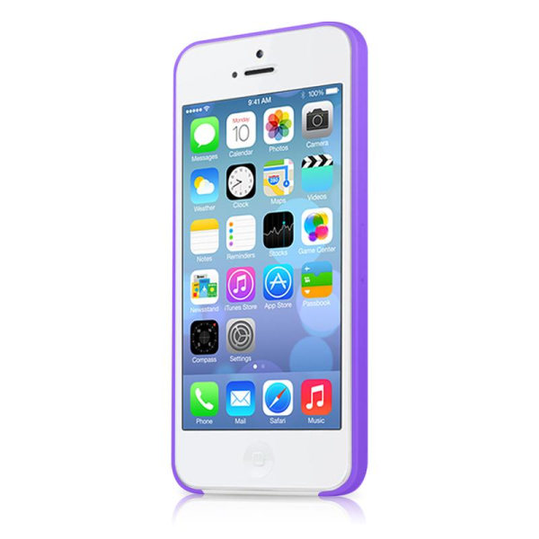ITSkins Zero 3 -kuori Apple iPhone 5C:lle (violetti) + näytönsuoja