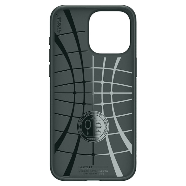 Spigen iPhone 15 Pro Max Mobilskal Liquid Air - Abyss Grön