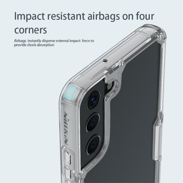 Nillkin Nature Skal Galaxy S22 Plus 5G - Läpinäkyvä Transparent