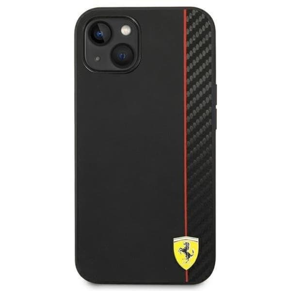 BMW iPhone 14 Plus Skal Hård Carbon - Sort Black