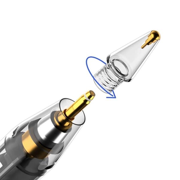 [4-Pack] Tech-Protect Stylus-Tips För Apple-Penna - Clear Transparent