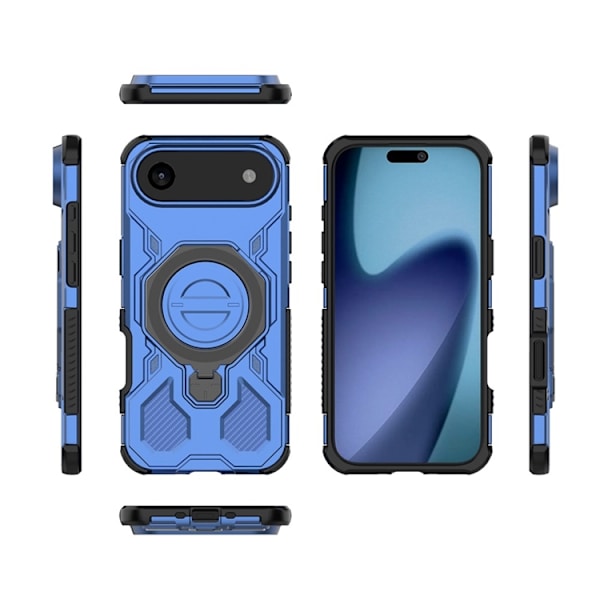 Mobilskal till iPhone Air Rotating Kickstand - Mörkblå Blå