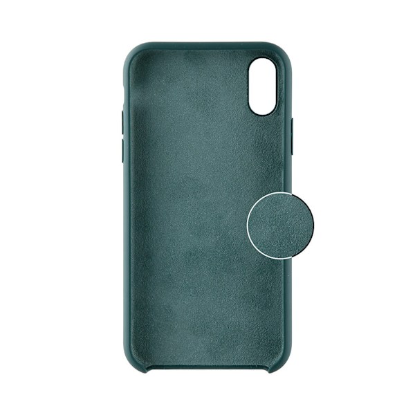 Vivanco Silkon Skal iPhone XR - Midnatt Grön Grön