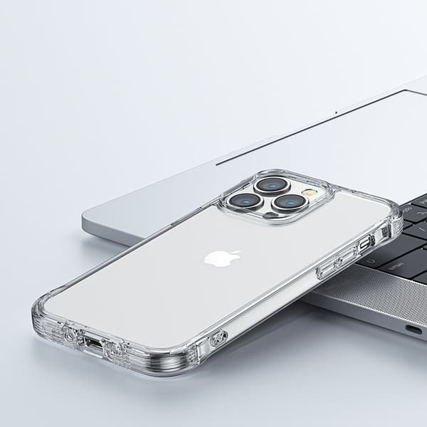 Joyroom iPhone 14 Skal Defender Armored - Transparent Transparent