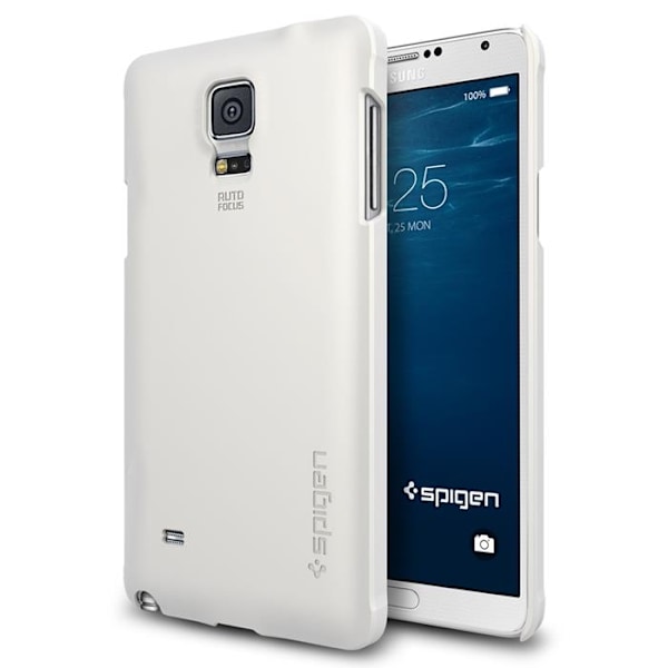 SPIGEN Thin Fit Skal till Samsung Galaxy Note 4 (Vit) Vit