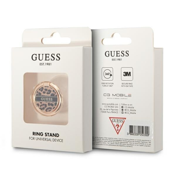 Guess Ring Ställ Leopard Collection - Brun