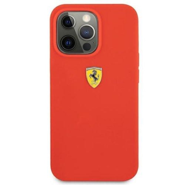 Ferrari Silicone Skal 13 Pro Max - Röd Röd