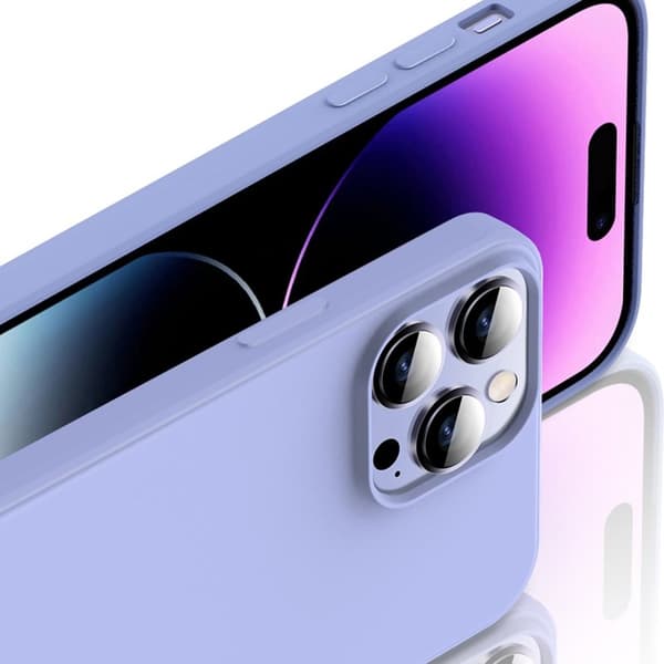 X-LEVEL Mobilskal till iPhone 15 Pro Soft TPU Shockproof Svart