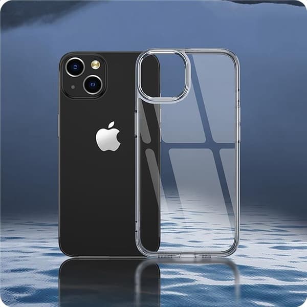 Tech-Protect Mobilskal till iPhone 15 Flexair Hybrid Transparent