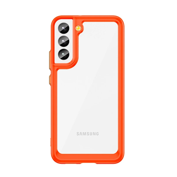 Galaxy S22 Plus Mobilskal Outer Space - Orange