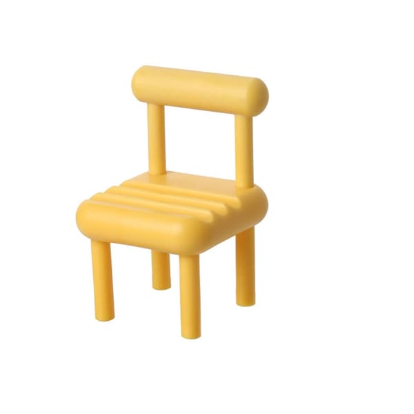 Mobilhållare - Bord Chair - Gul Gul