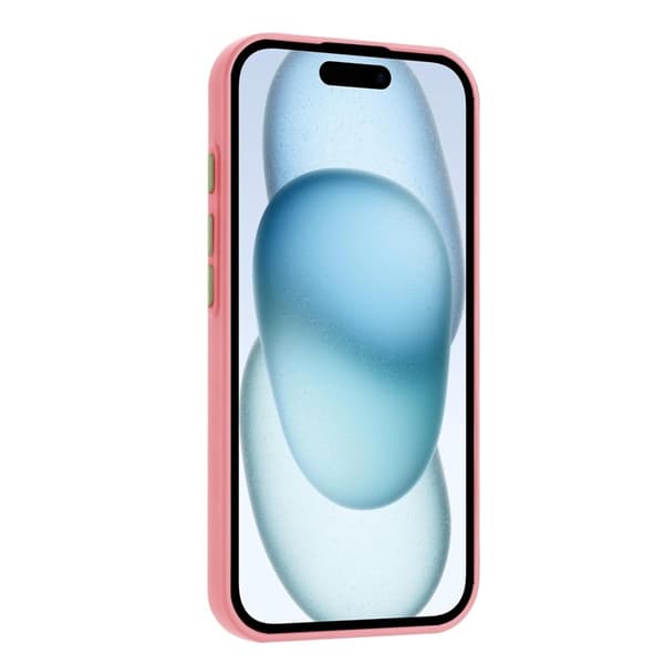 Mobilskal till iPhone 16 Pro Korthållare TPU - Rosa Rosa