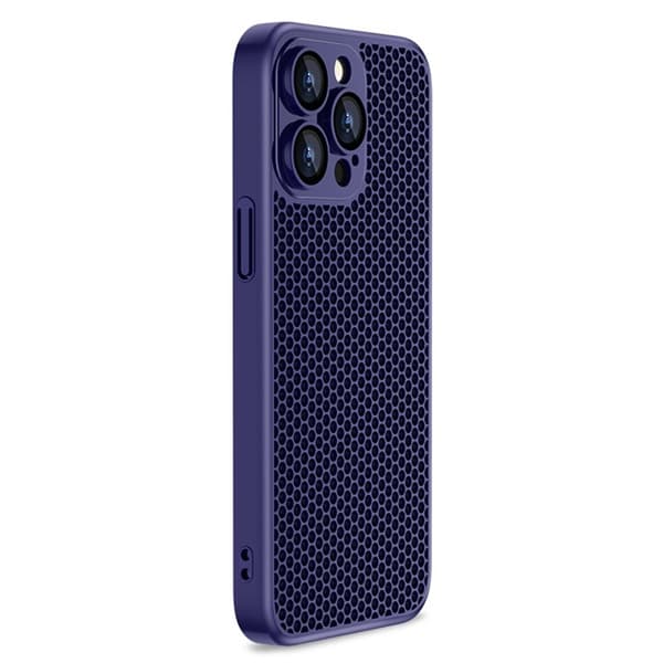 X-LEVEL Mobilskal till iPhone 13 Pro Hård PC Värmeavledning Blå