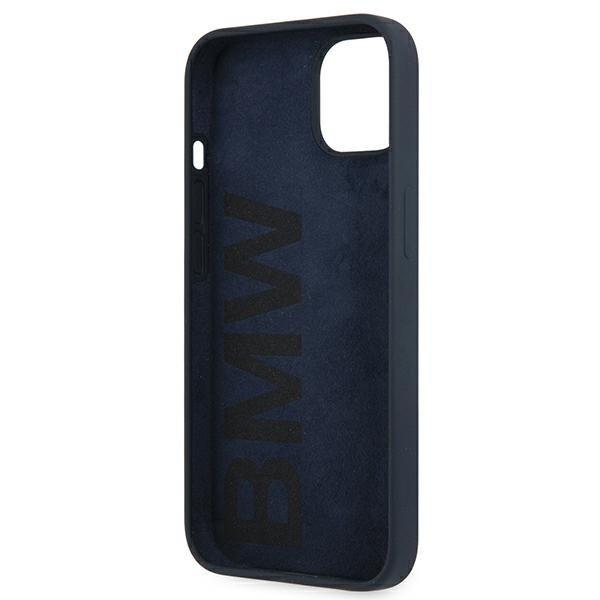 BMW Silicone Signature Skal iPhone 13 Mini - Navy Blå Blå