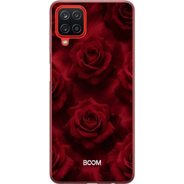 Mobilskal till Samsung Galaxy A12 med Crimson Rose