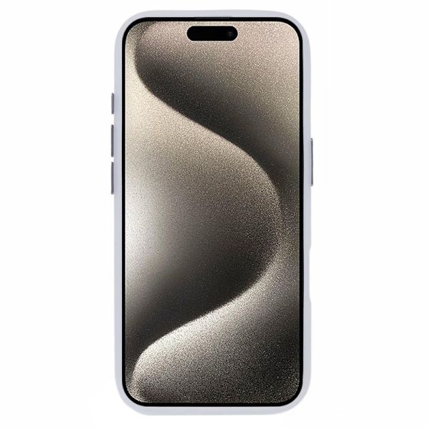 X-LEVEL Mobilskal till iPhone 16 Pro PC + TPU Anti-Fingeravtryck Vit