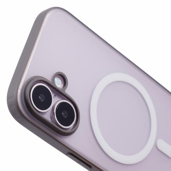 X-LEVEL Mobilskal till iPhone 16 Magnetiskt PC+TPU Matt Grå