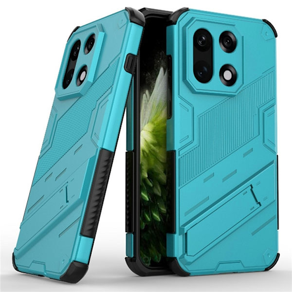 Mobilskal till OnePlus 15 PC + TPU Shockproof Kickstand - Blå Blå