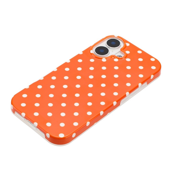 Mobilskal till iPhone 17 Dot Design Imd Tpu - Orange Orange