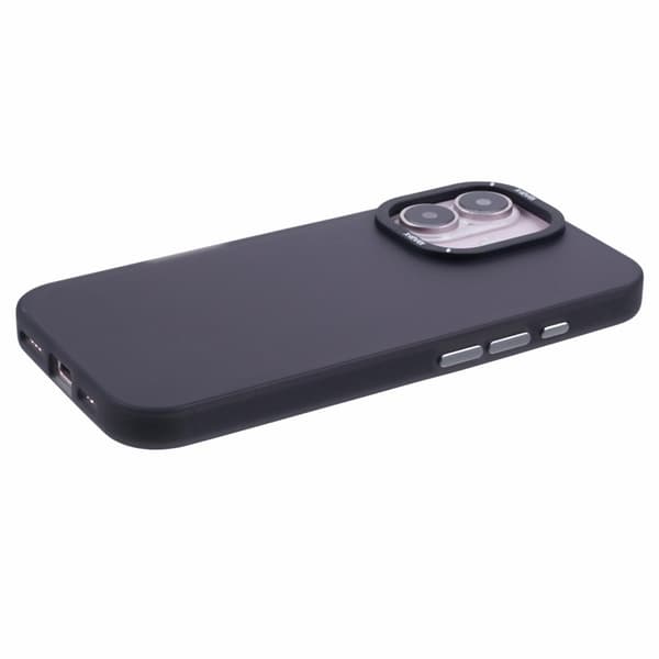 X-LEVEL Mobilskal till iPhone 16 Matt Finish PC + TPU - Svart
