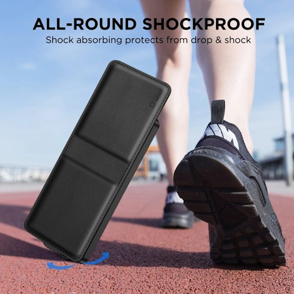 Tech-Protect Galaxy Z Flip 7 Plånboksfodral - Svart Svart